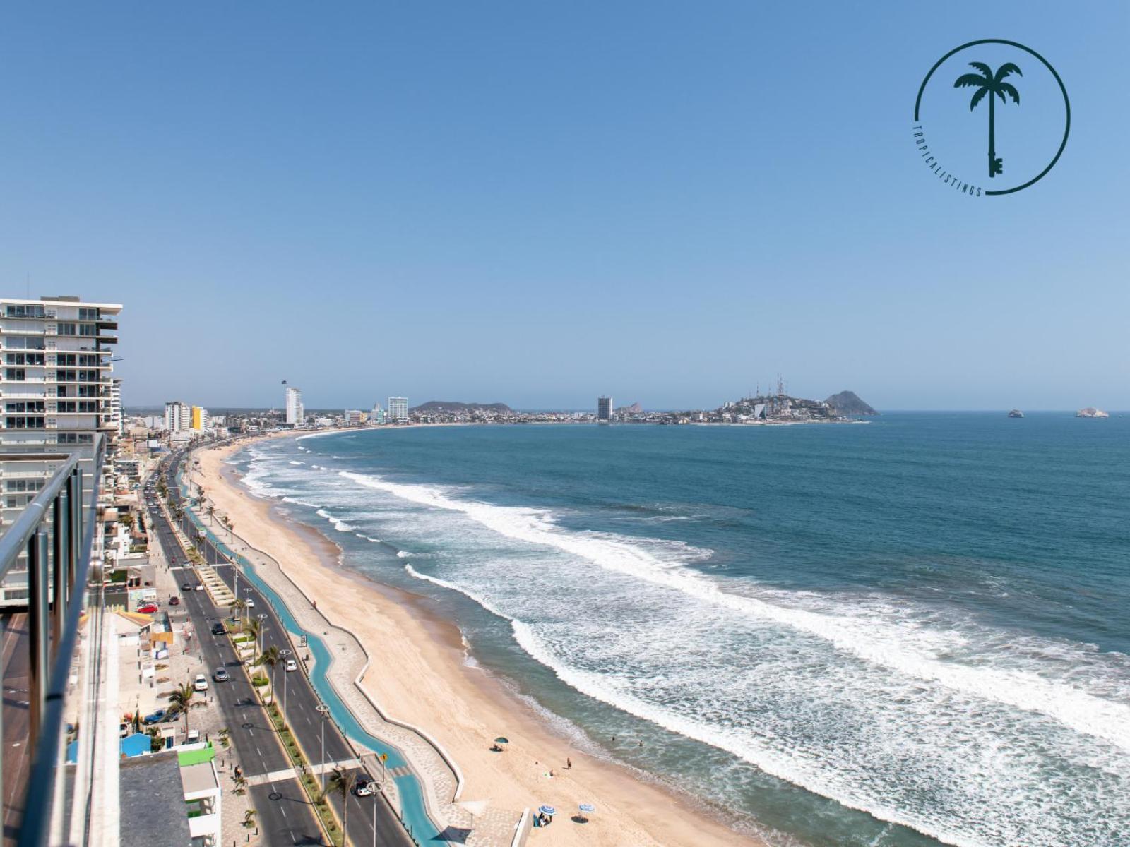 Terraza Con Vista Al Mar, Bbq Y Piscina Apartment Mazatlán Exterior foto