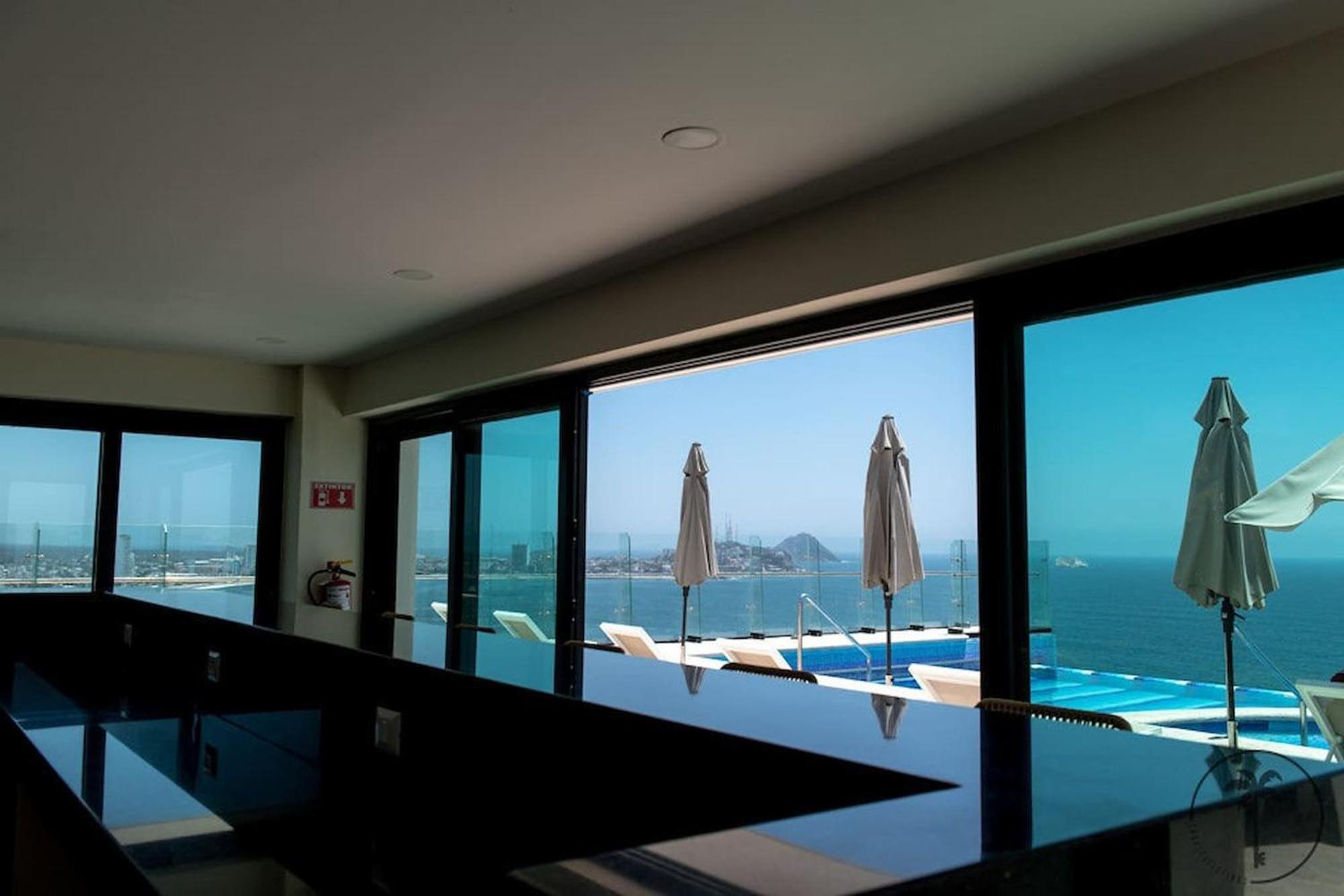Terraza Con Vista Al Mar, Bbq Y Piscina Apartment Mazatlán Exterior foto