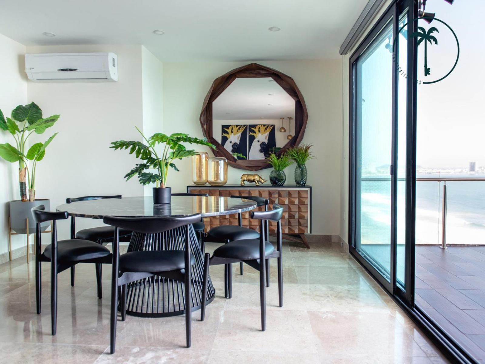 Terraza Con Vista Al Mar, Bbq Y Piscina Apartment Mazatlán Exterior foto