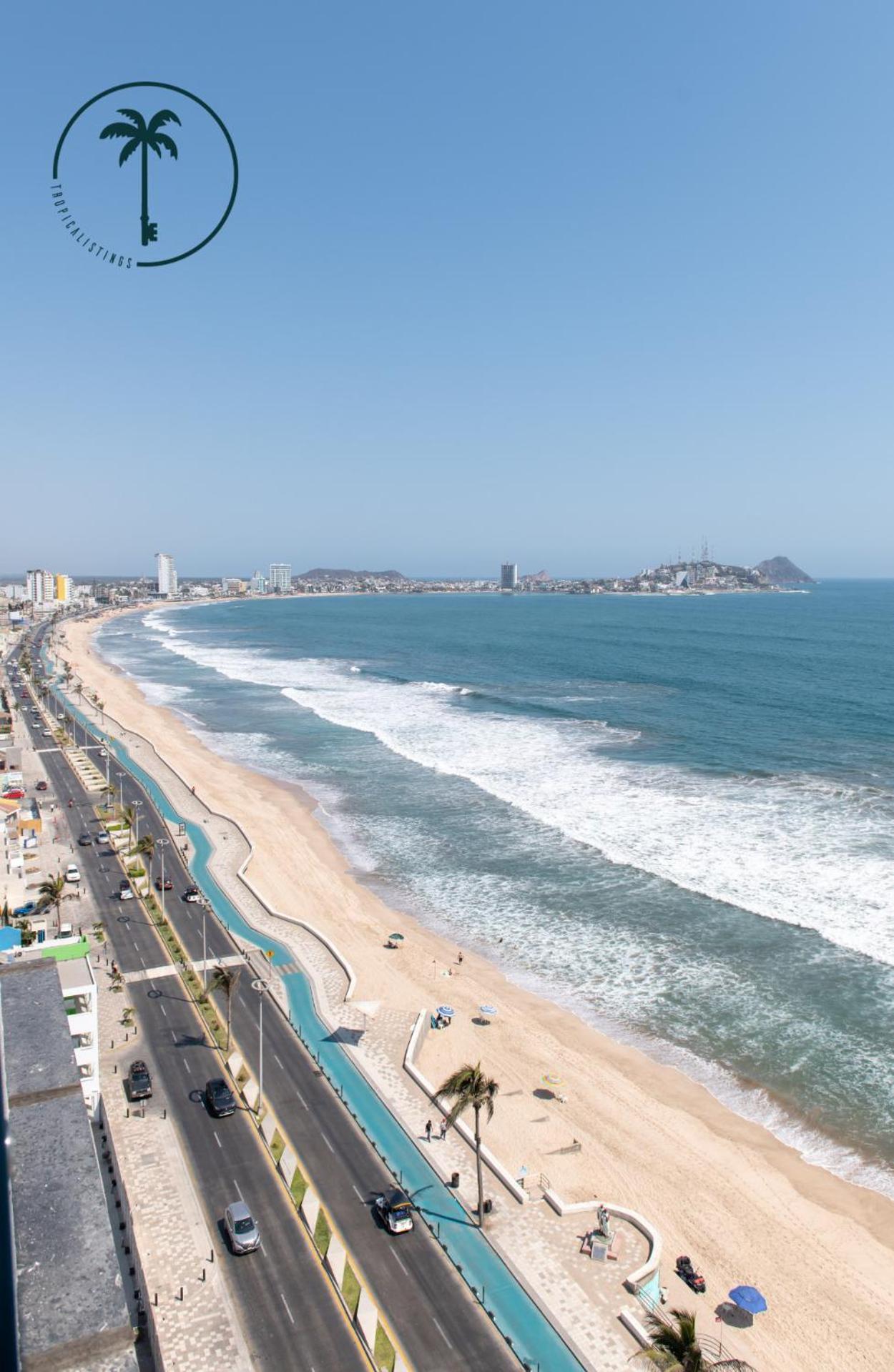 Terraza Con Vista Al Mar, Bbq Y Piscina Apartment Mazatlán Exterior foto